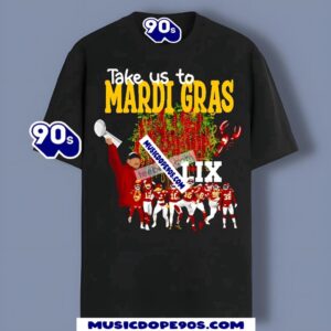 Chiefs Super Bowl Lix Take Us To Mardi Gras Shirt Graphic 2025