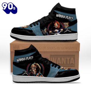 Child's Play Chucky Shoes Custom Horror Fans Sneakers