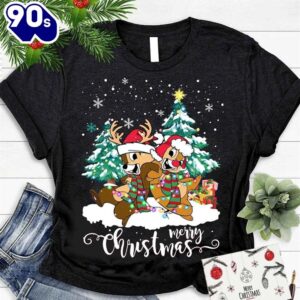 Chip And Dale Christmas Shir…