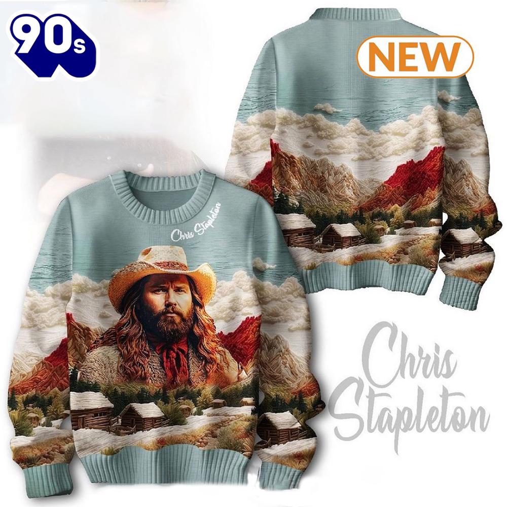 Chris Stapleton Christmas Ugly Sweater Chris Stapleton Christmas Ugly Sweater