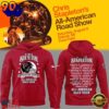 Chris Stapleton x Atlanta Falcons All American Road Show 2026 Red Hoodie, Viral 3D Music Tee