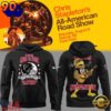 Chris Stapleton x Atlanta Falcons Mascot All American Road Show 2026 Black Hoodie, Viral 3D Music Tee