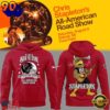 Chris Stapleton x Atlanta Falcons Mascot All American Road Show 2026 Red Hoodie, Viral 3D Music Tee