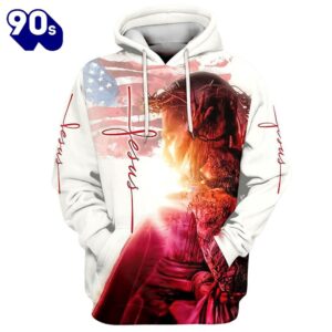 Christian Jesus 3D Hoodies Jesus…