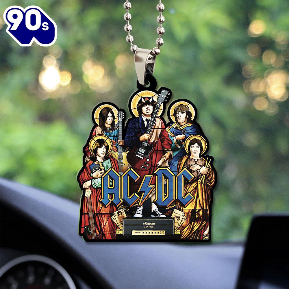 Christmas 2024 ACDC Custom Shape 2-sided Acrylic Car Ornament  Christmas Day Christmas 2024 ACDC Custom Shape 2-sided Acrylic Car Ornament  Christmas Day