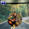 Christmas 2024 Bob Marley Custom Shape 2-sided Acrylic Car Ornament  Christmas Day