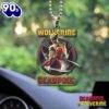 Christmas 2024 Deadpool x Wolverine Custom shape Clear 1-sided Acrylic Car Ornament  Christmas Day