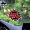 Christmas 2024 Deep Purple Custom Shape 2-sided Acrylic Car Ornament  Christmas Day