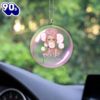 Christmas 2024 P!nk Custom shape Clear 1-sided Acrylic Car Ornament  Christmas Day