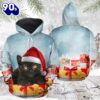 Christmas Black Cat Christmas Hoodie All Over Print – Christmas Hoodie Men , Pet Christmas 3d Shirt