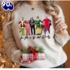 Christmas Friends Movie Characters Sweatshirt, Friends Movie Christmas Shirt Gift Xmas