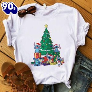 Christmas Shirt, Stitch Christmas Tree…