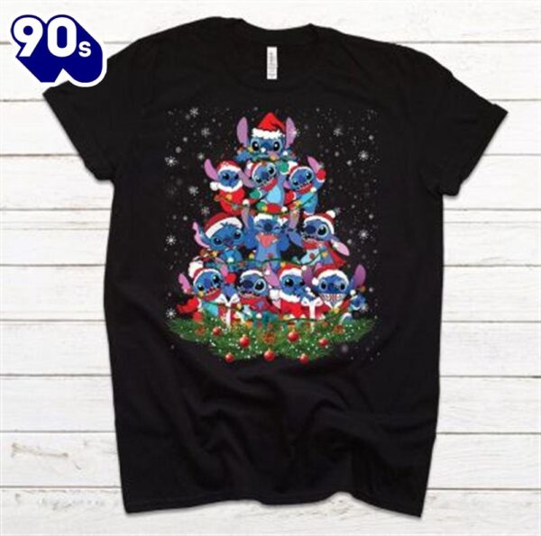 Christmas Stitch Shirt, Stitch Shirt, Holidays Shirt, Cute Disney Shirt, Lilo And Stitch Shirt Gift Xmas