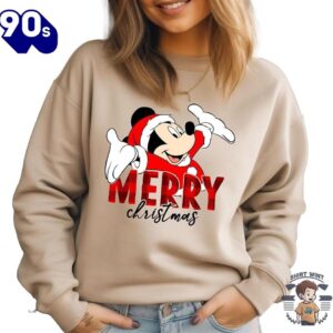 Christmas Sweatshirts, Mickey Mouse Merry…