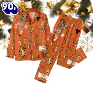 Christmas Tigger Pooh Pajamas Set, Winnie The Pooh Movie Pj Set