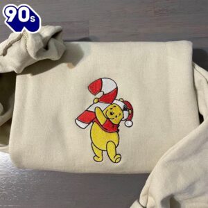 Christmas Winnie The Pooh Embroidered…