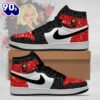 Chucky Barbie Leopard Black Air Jordan 1 Sneakers – Gift  For Halloween