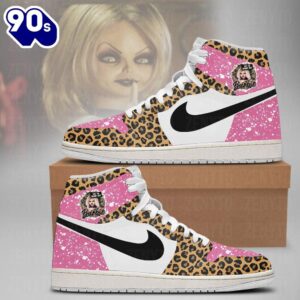 Chucky Eat Your Heart Out Barbie Air Jordan 1 Sneakers – Gift  For Halloween