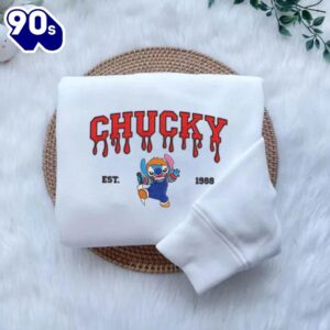 Chukky Halloween Embroidered Youth Sweatshirt For Man And Women