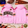Cincinnati Bengals 2026 NFL Breast Cancer Awareness Game Day Hoodie Shirt, NFL Trending Shirt