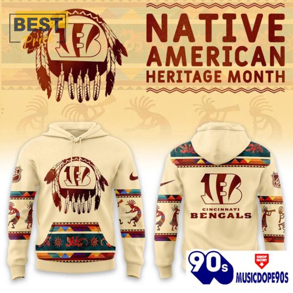 Cincinnati Bengals America Native Edition Hoodie, Jogger, Cap
