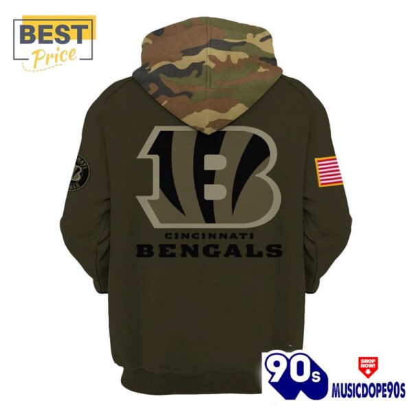 Cincinnati Bengals Camo 2024 Hoodie, Jogger, Cap