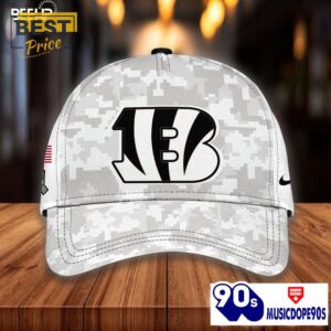 Cincinnati Bengals Camo 2024 Salute to Service Hoodie,Long Pants, Cap