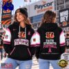 Cincinnati Bengals NFL Breast Cancer Awareness Hoodie, Faith Strength Football 3D Shirt, NFL Trending Shirt