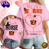 Cincinnati Bengals NFL Night Shift Never Misses Game Day Halloween Nurse Unisex 3D Shirt, NFL Trending Shirt