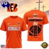 Cincinnati Bengals NFL Whole Lot of Football Christian Cross 3D Shirt, NFL Trending Shirt