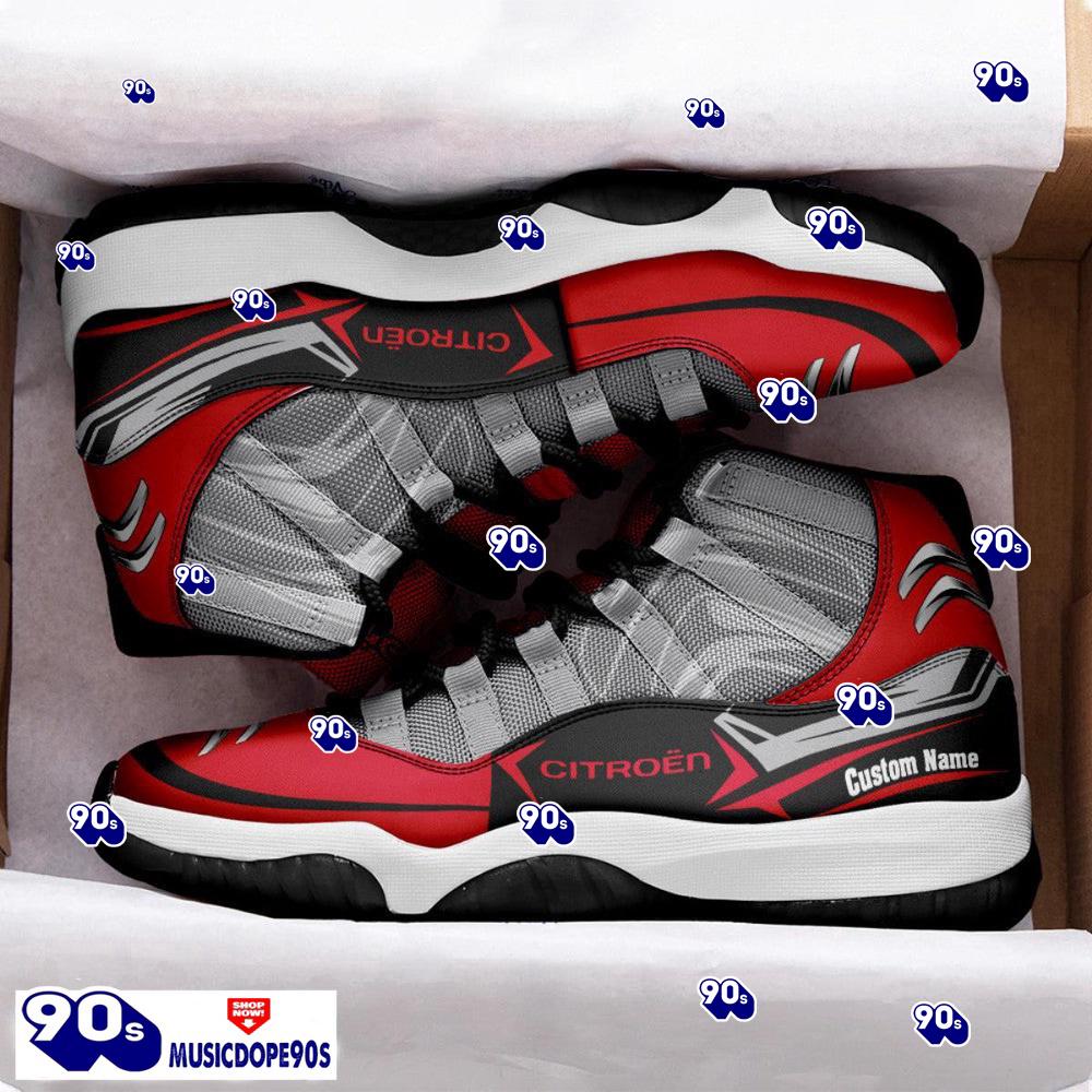 Citroen Custom Name Air Jordan 11 Sneakers Vintage Shoes Citroen Custom Name Air Jordan 11 Sneakers Vintage Shoes