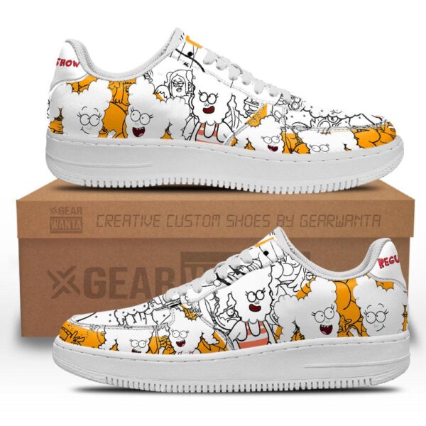 CJ Regular Show Air Sneakers Custom Cartoon Shoes