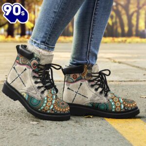 Clarinet Vintage Mandala Asboot All Season Boots Gift Xmas