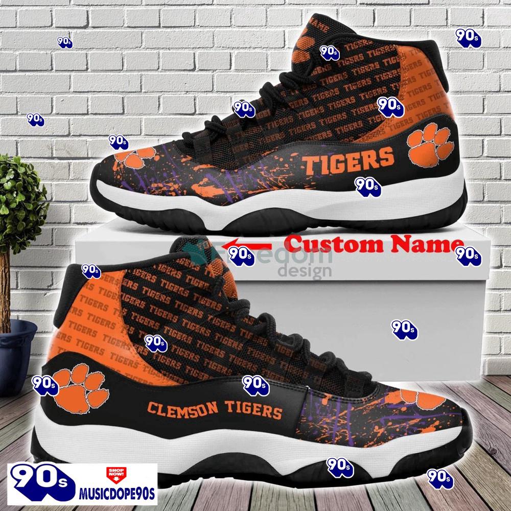 Clemson Tigers Air Jordan 11 Shoes Custom Name Shoes Clemson Tigers Air Jordan 11 Shoes Custom Name Shoes