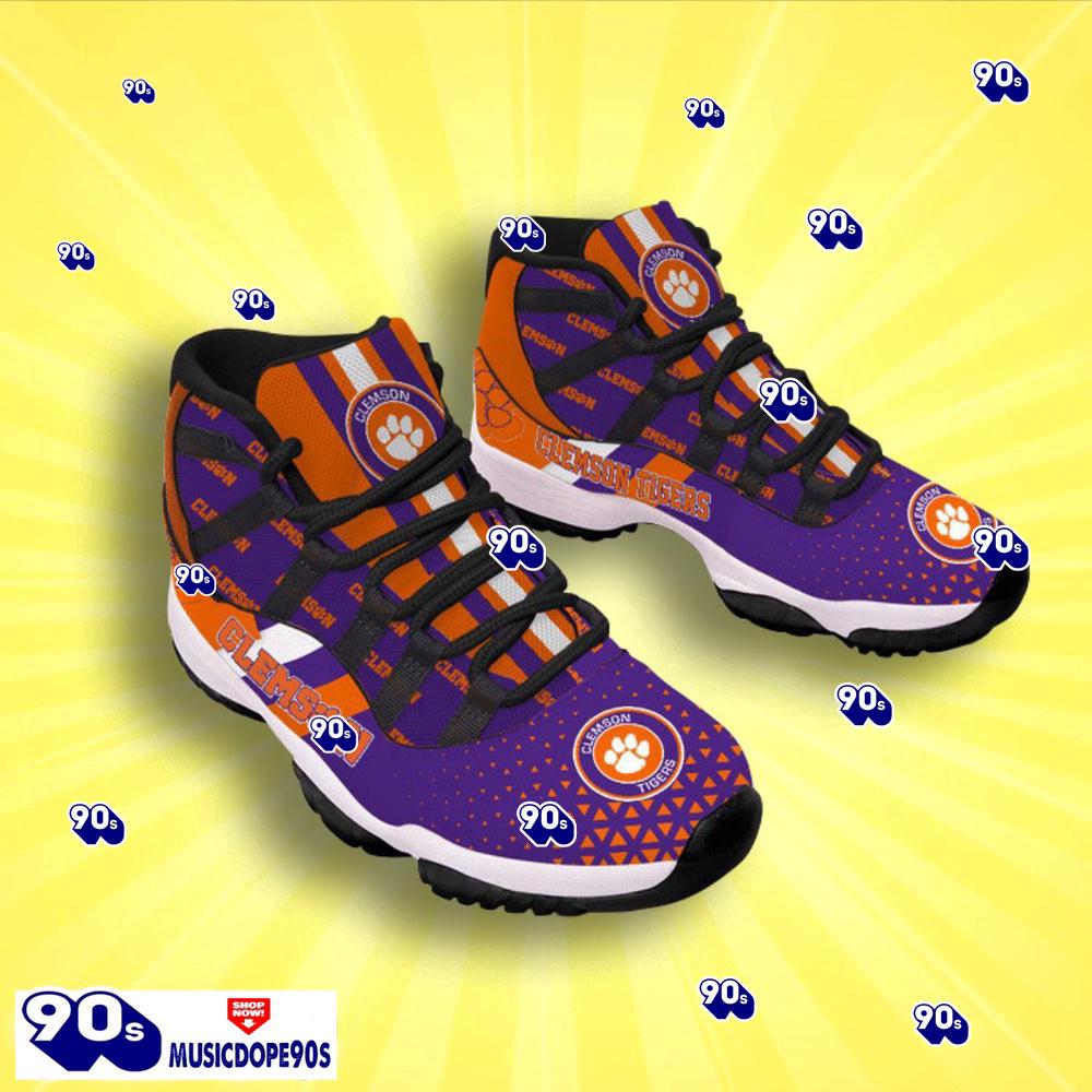 Clemson Tigers Football Team Air Jordan 11 Best Sneakers For Men Women Fans Clemson Tigers Football Team Air Jordan 11 Best Sneakers For Men Women Fans