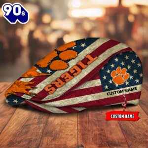 Clemson Tigers Jeff Cap Custom Your Name  Gift For Fans