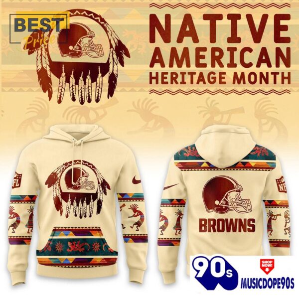 Cleveland Browns America Native Edition Hoodie, Jogger, Cap
