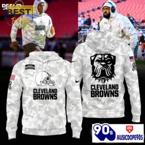Cleveland Browns Camo 2024 Salute to Service Hoodie, Jogger, Cap