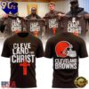 Cleveland Browns For Christ 2026 T Shirt, Sport Trend 3D Shirt