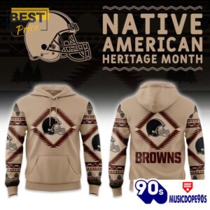 Cleveland Browns NFL America Native Hoodie, Jogger, Cap