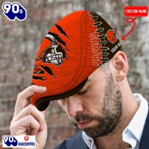 Cleveland Browns NFL Basic Design Personalized Jeff Cap