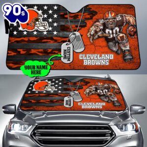 Cleveland Browns NFL Car Sun Shade For Fans