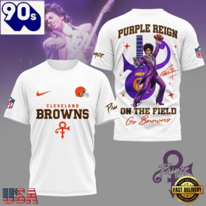 Cleveland Browns NFL Prince Purple&hellip;