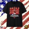 Cleveland Guardians 2026 American League Champions Team Roster T Shirt, Viral 2D Graphic Tee