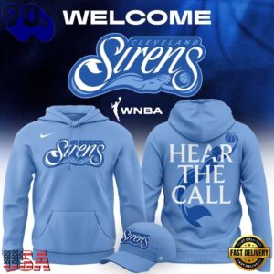 Cleveland Sirens 2028 WNBA Hear The Call Hoodie