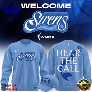 Cleveland Sirens 2028 WNBA Hear The Call Sweatshirt