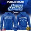 Cleveland Sirens 2028 WNBA Primary Logo Blue Hoodie