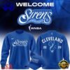 Cleveland Sirens 2028 WNBA Primary Logo Blue Sweatshirt