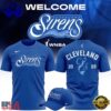 Cleveland Sirens 2028 WNBA Primary Logo Blue T Shirt