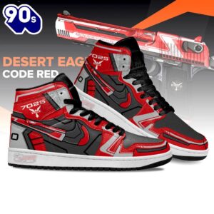Code Red Counter-Strike Skins Shoes Custom For Fans